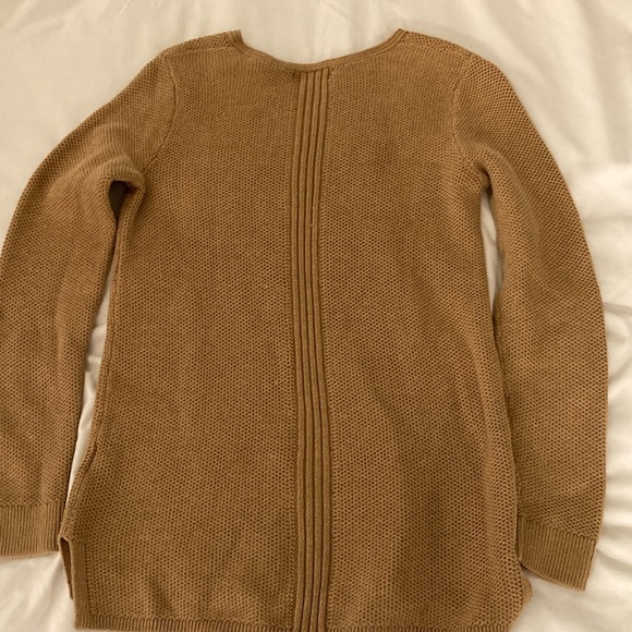 LANDS’ END Camel Pullover Tunic Sweater - Picture 6 of 6